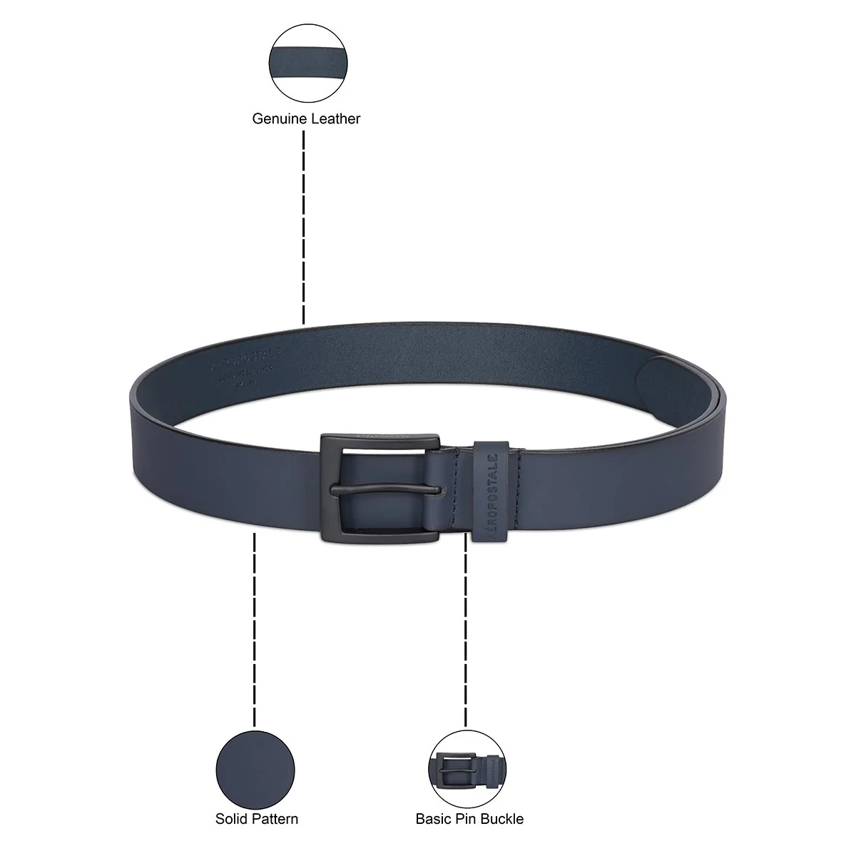 Aeropostale Boynton Men's Non Reversible Belt - Image 4