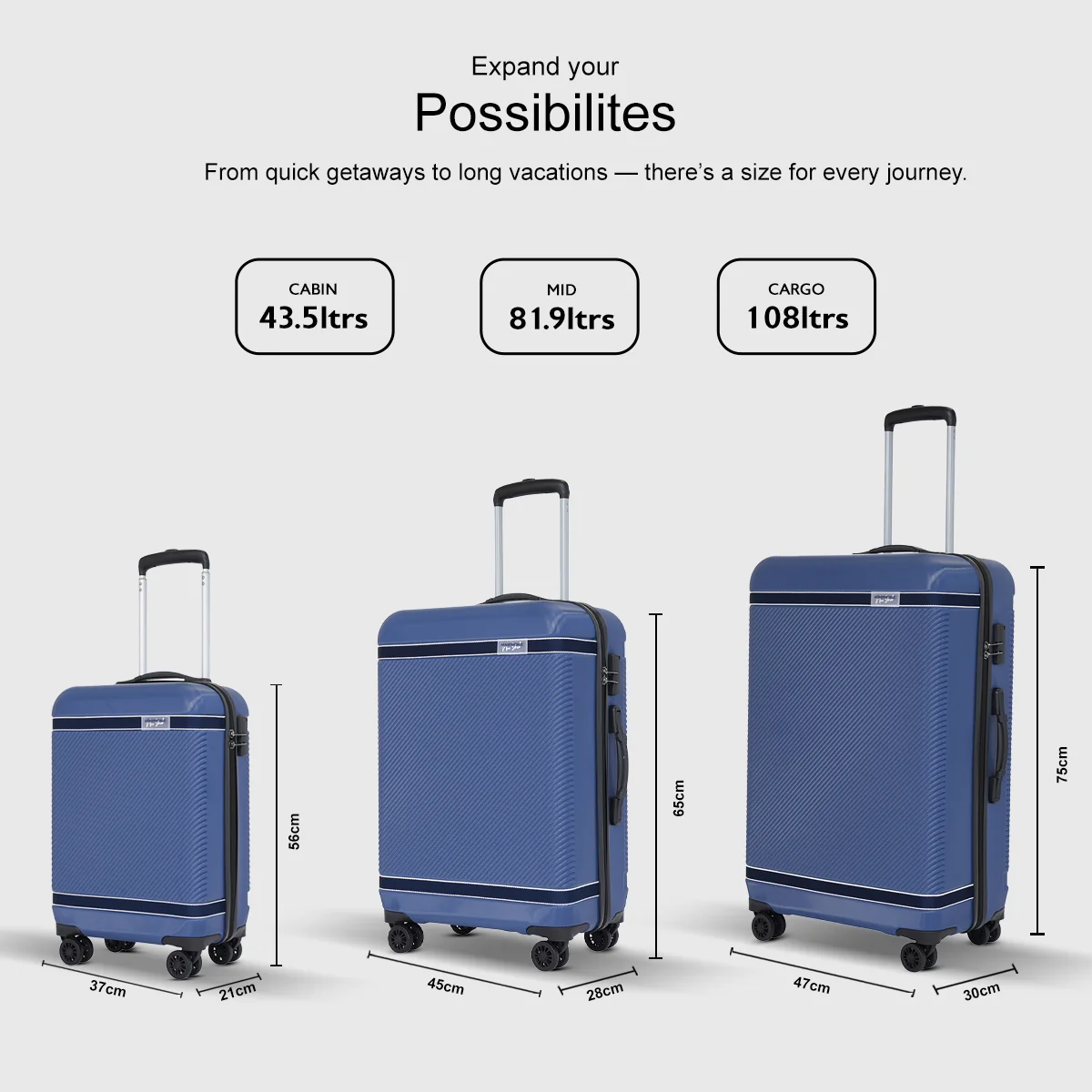 Aeropostale Denver Hard Luggage - Image 12
