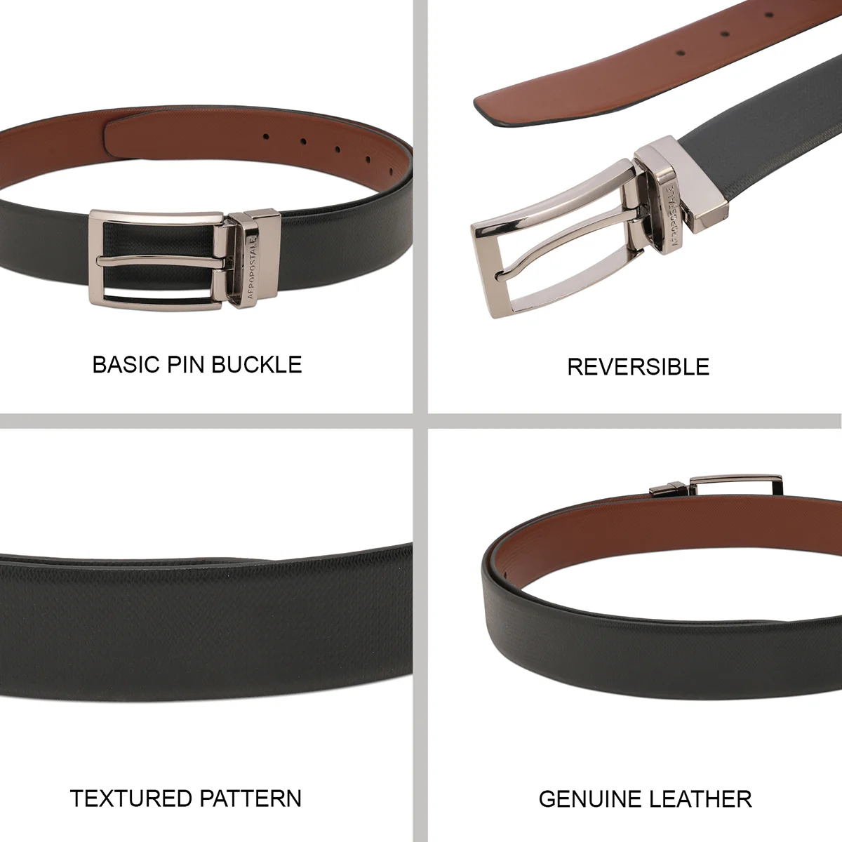 Aeropostale Germantown Men's Reversible Belt - Image 8