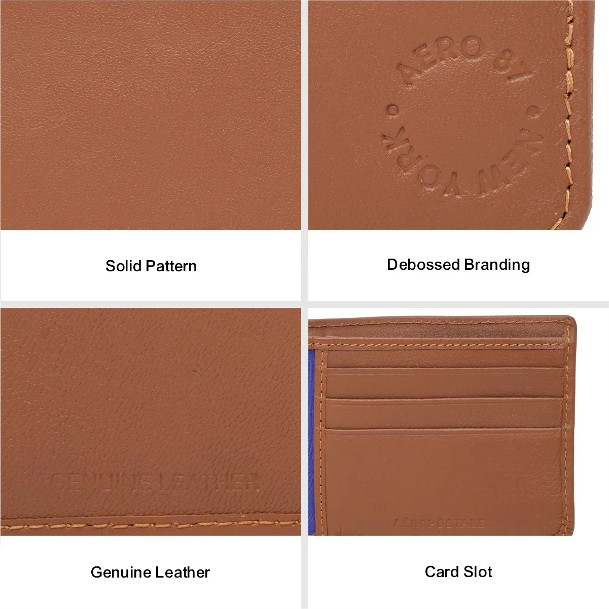 Aeropostale Mesa Men's Slimfold Wallet - Image 7