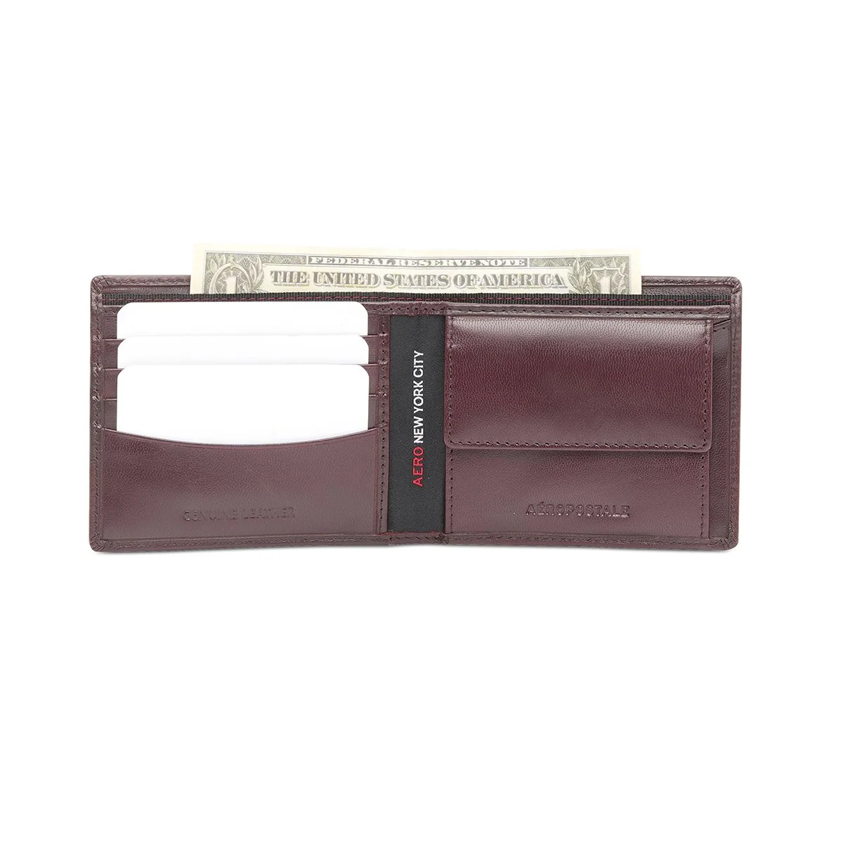 Aeropostale Pompano Men's Global Coin Wallet - Image 6