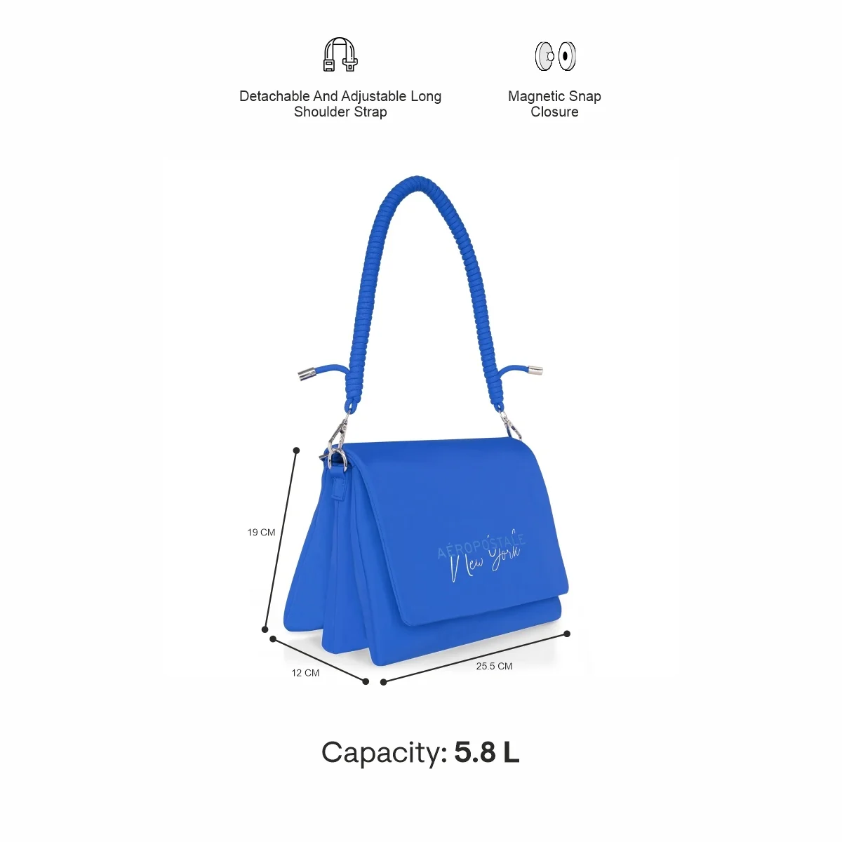 Aeropostale Porsuk Shoulder Bag - Image 3