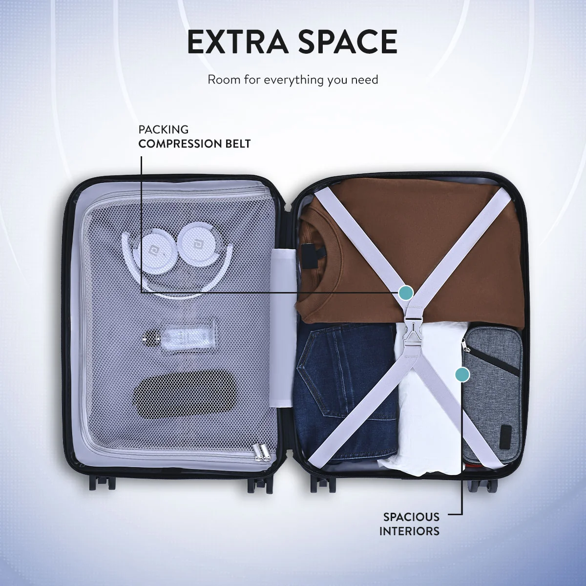 Aeropostale The Curvy Eagle Hard Luggage - Image 6