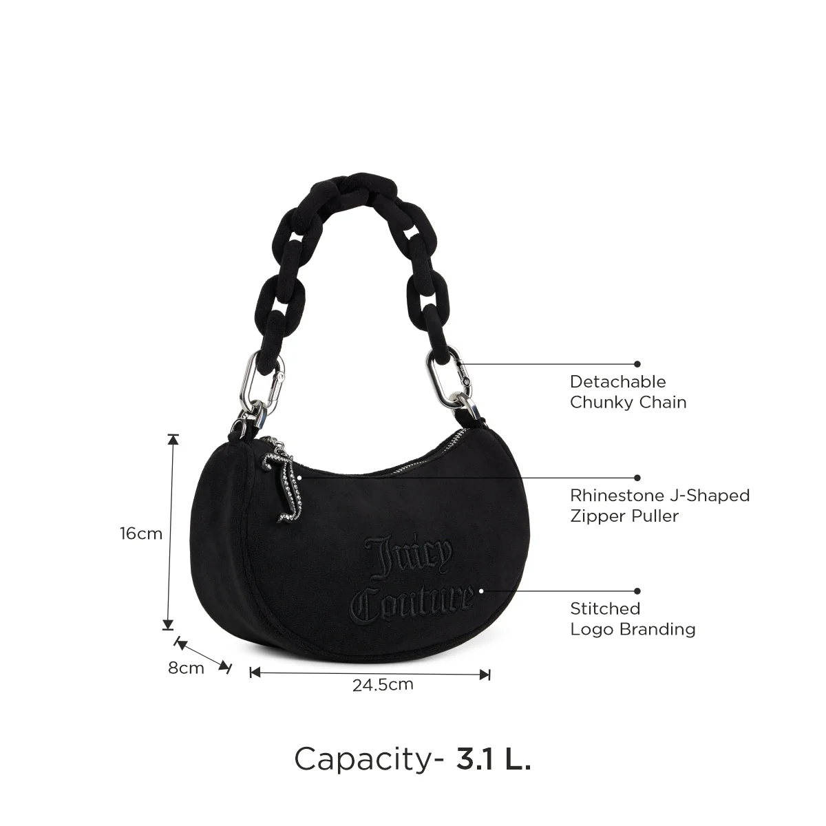 Juicy Couture Blossom Puffy Women's Hobo - Image 7