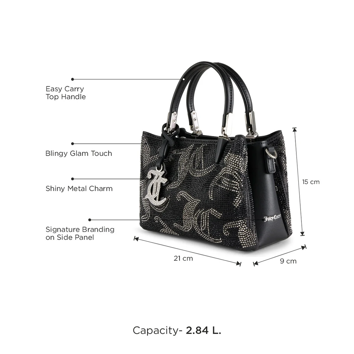 Juicy Couture Donetta Womens Satchel - Image 3