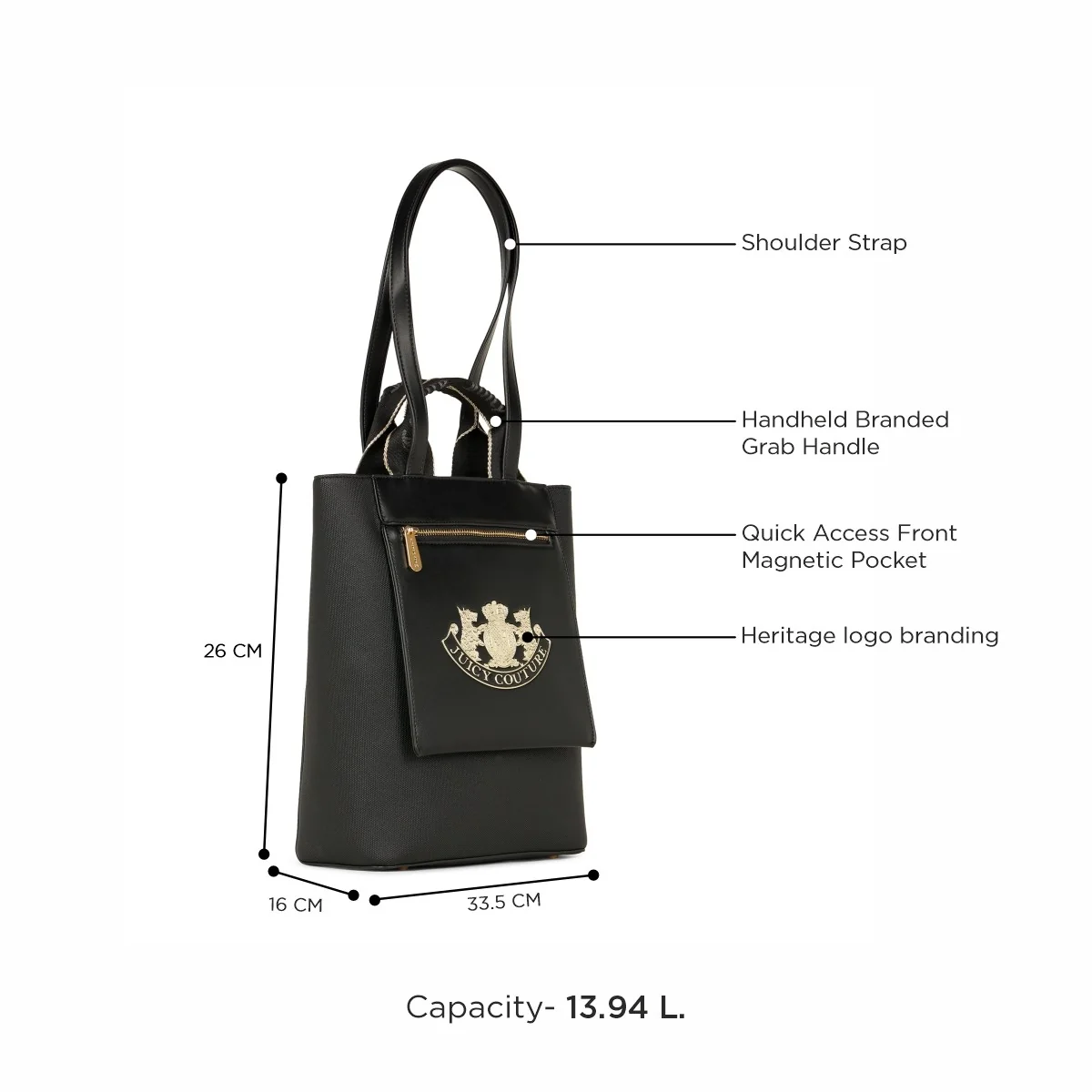 Juicy Couture Heritage Women's Vertical Tote - Image 4