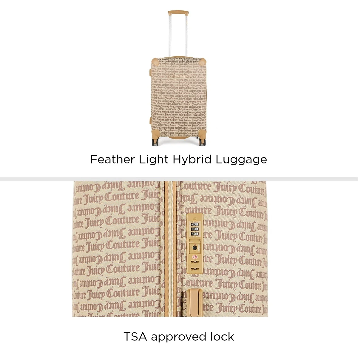 Juicy Couture Jacqueline Hybrid Luggage - Image 8