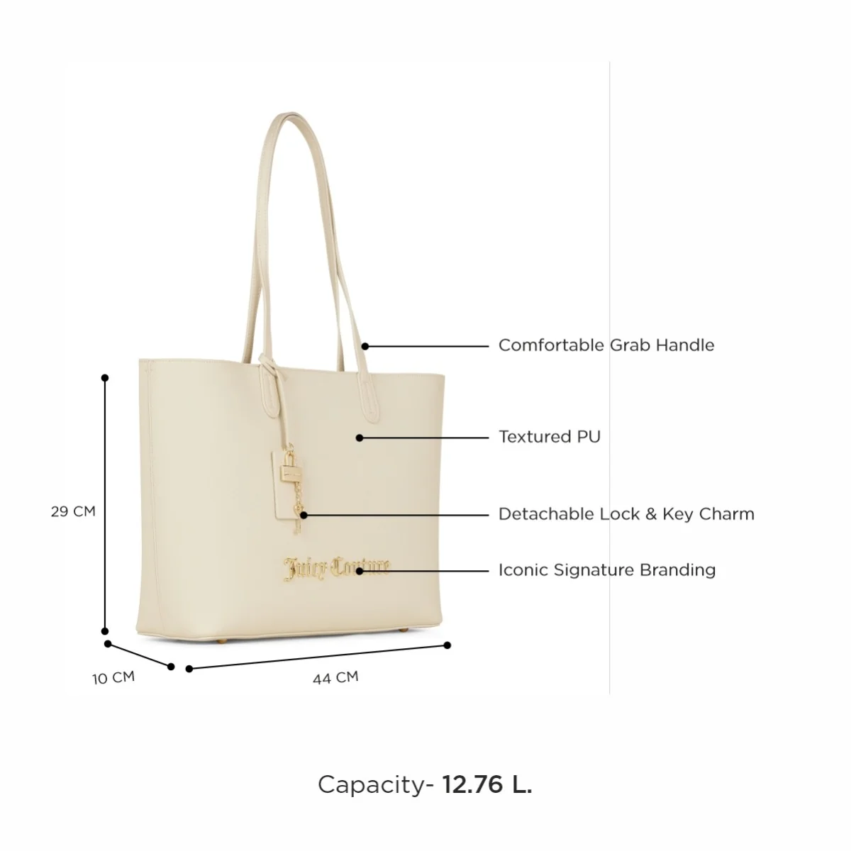 Juicy Couture Lock & Key Women's Tote - Image 3