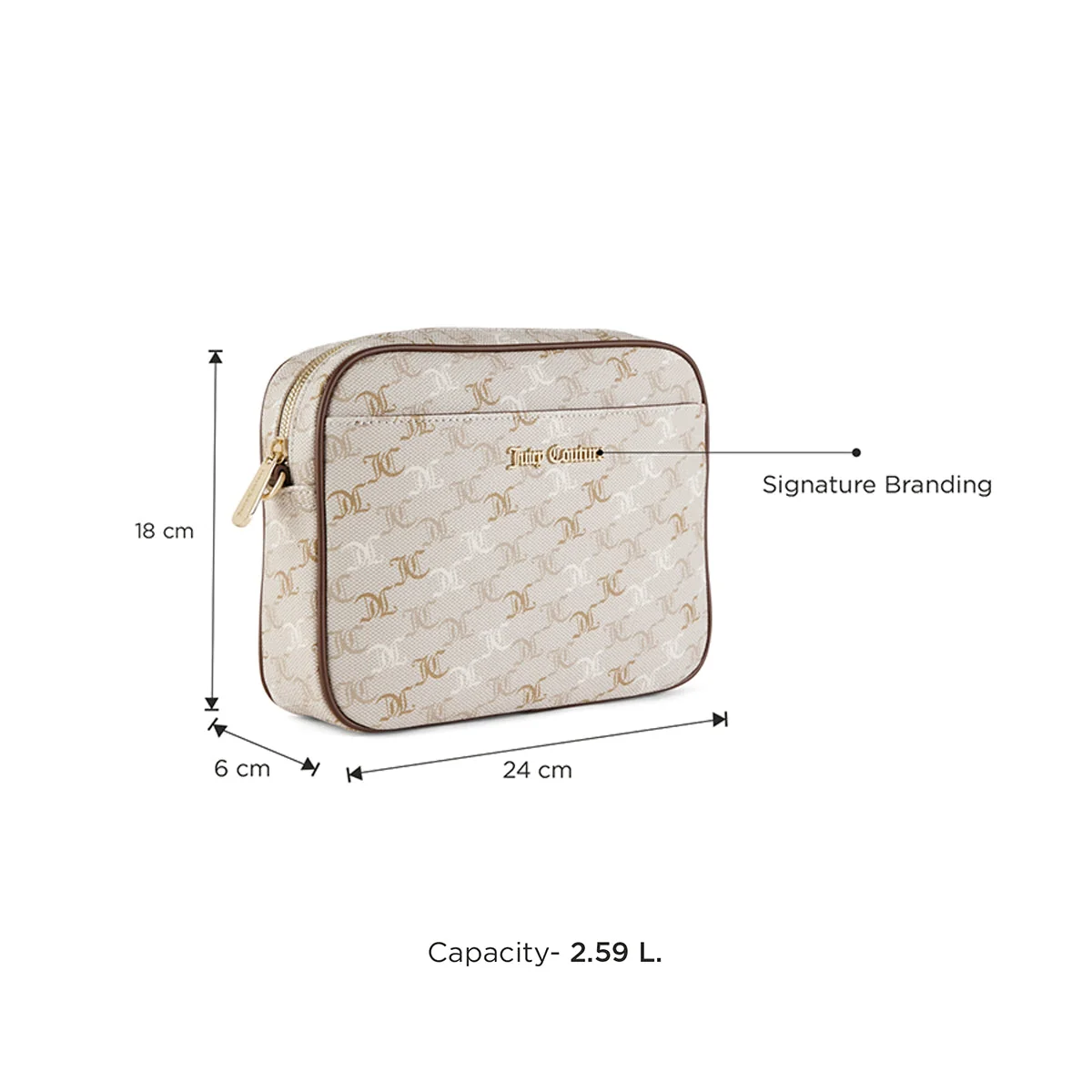 Juicy Couture Lunetta Womens Crossbody - Image 3