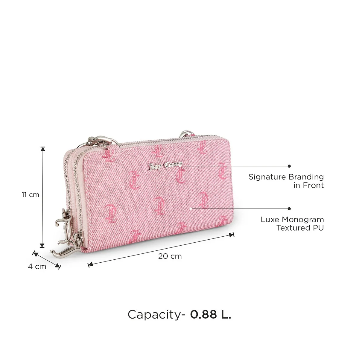 Juicy Couture Siena Women's Zip Around Wallet - Image 3