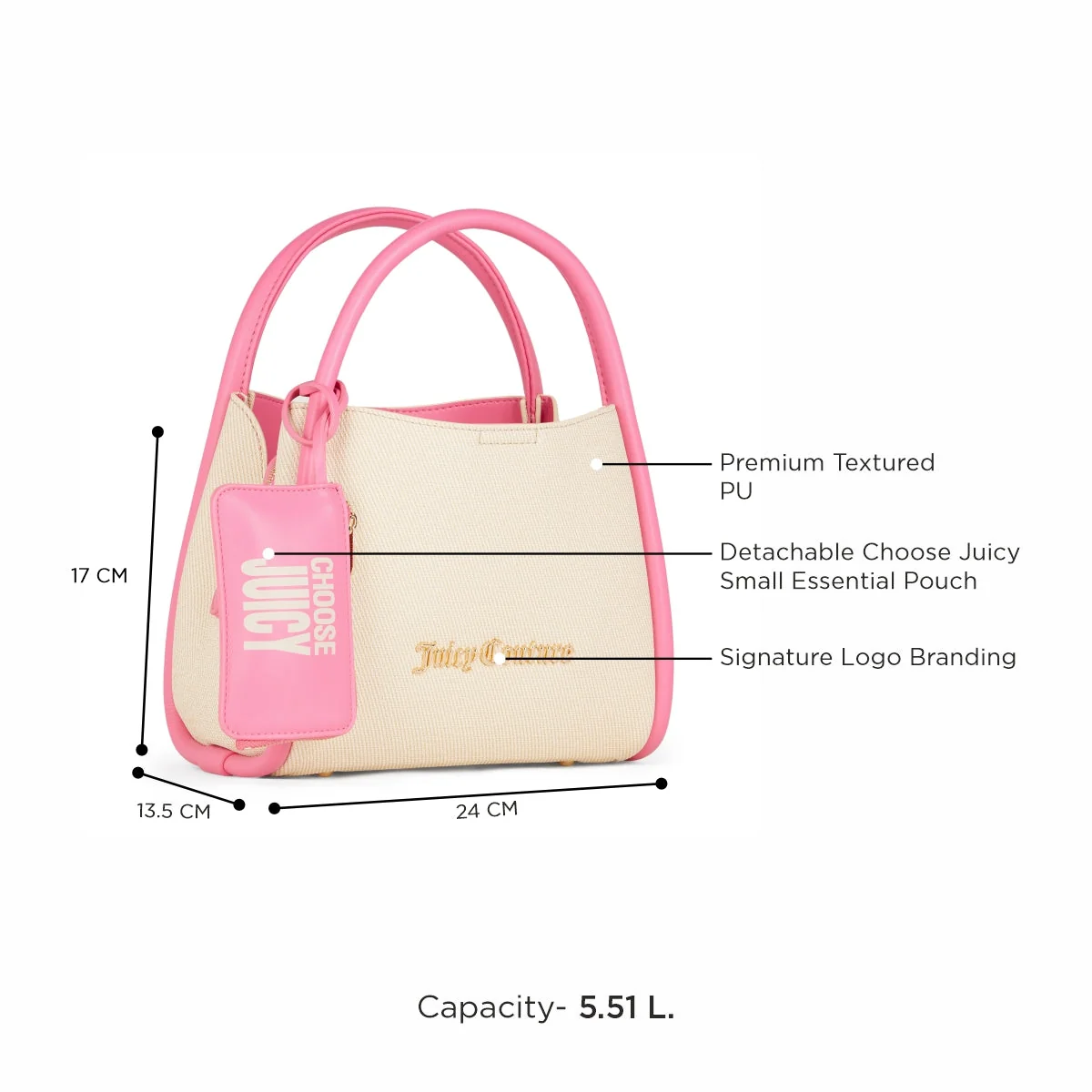 Juicy Couture Trinity Talk 2.0 Women's Satchel - Image 2