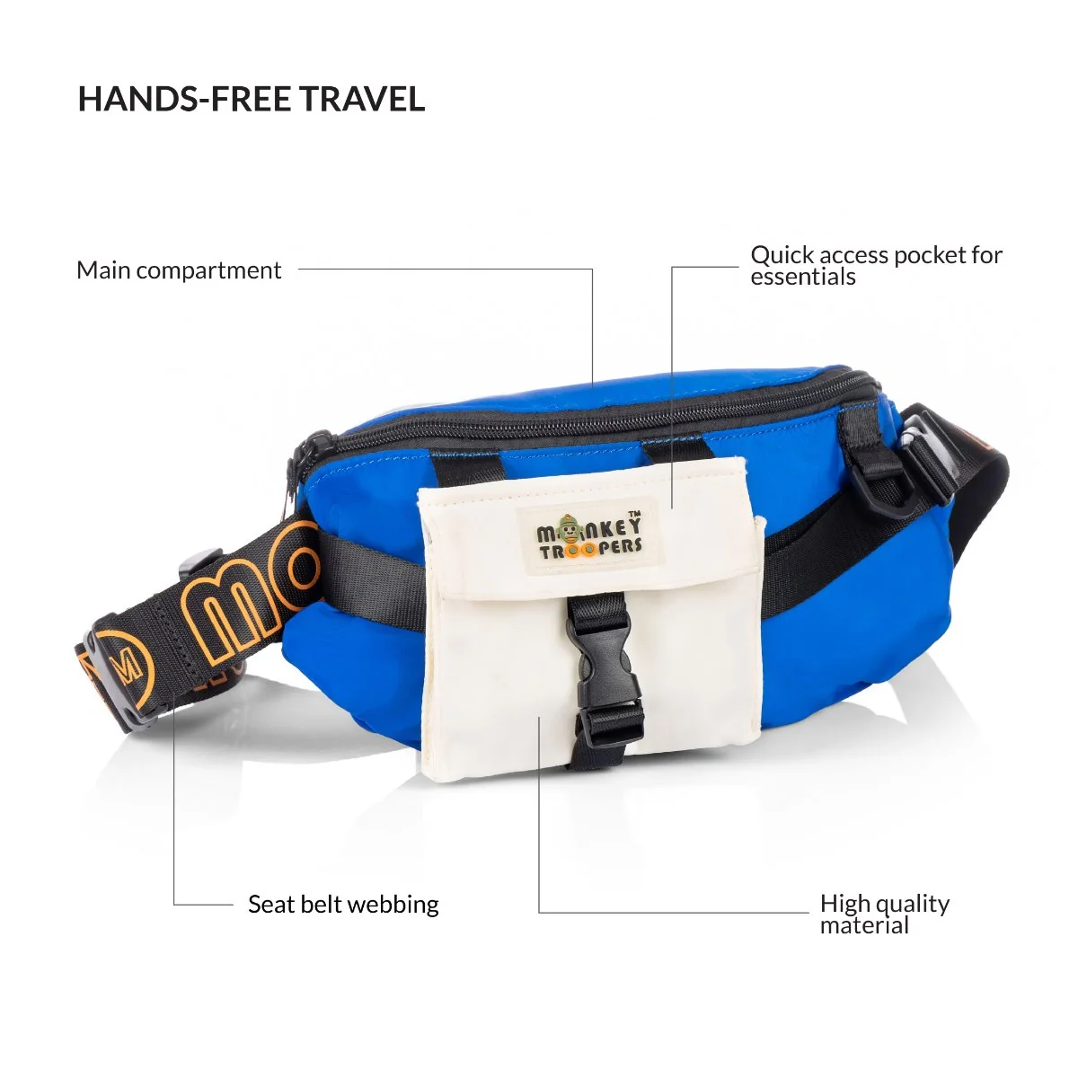 Monkey Troopers Vibe Travel Fanny - Image 3