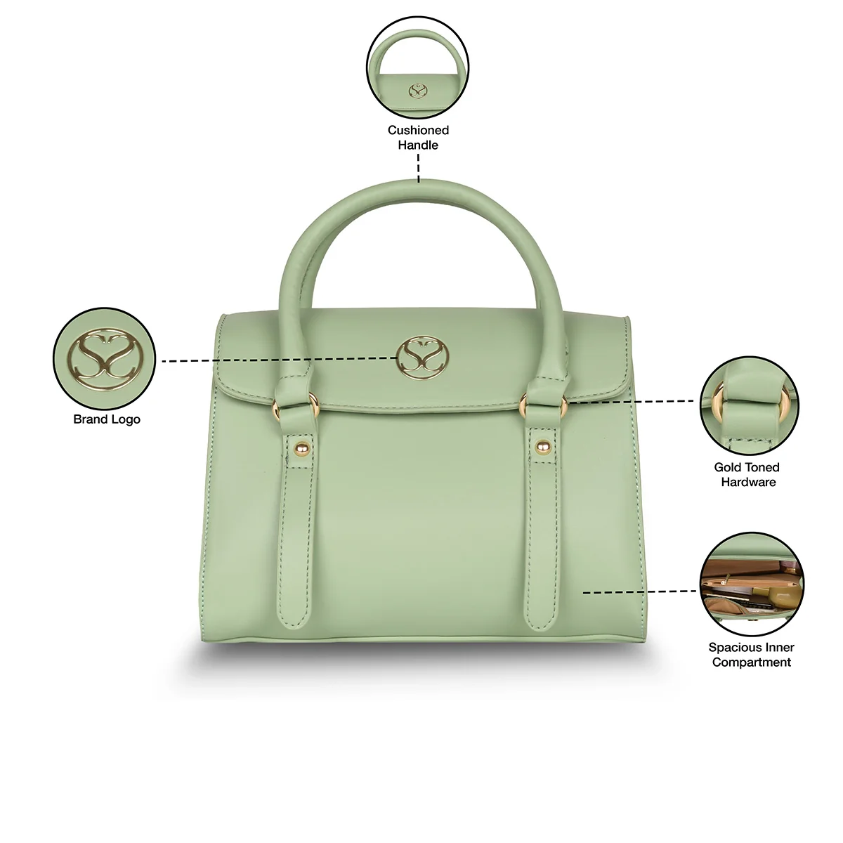 Sugarush Roxane Women's Satchel - Image 4