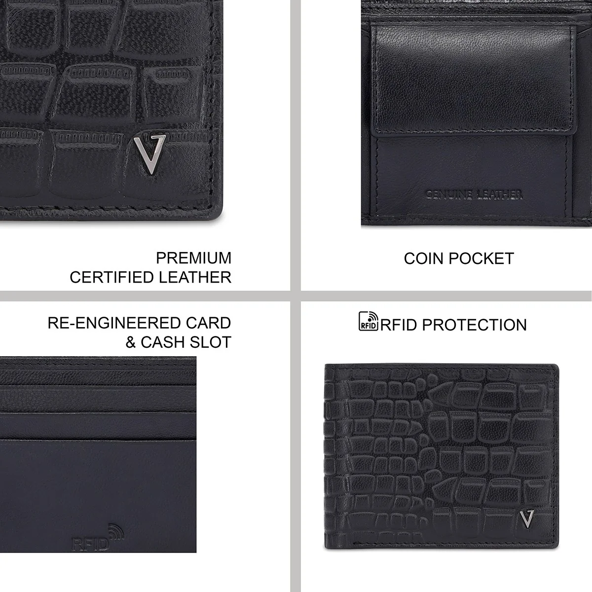 The Vertical Albama Men's Global Coin Wallet - Image 8