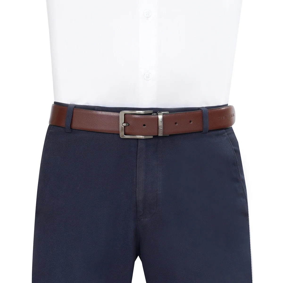 The Vertical Epirus Men's Reversible Belt - Image 7