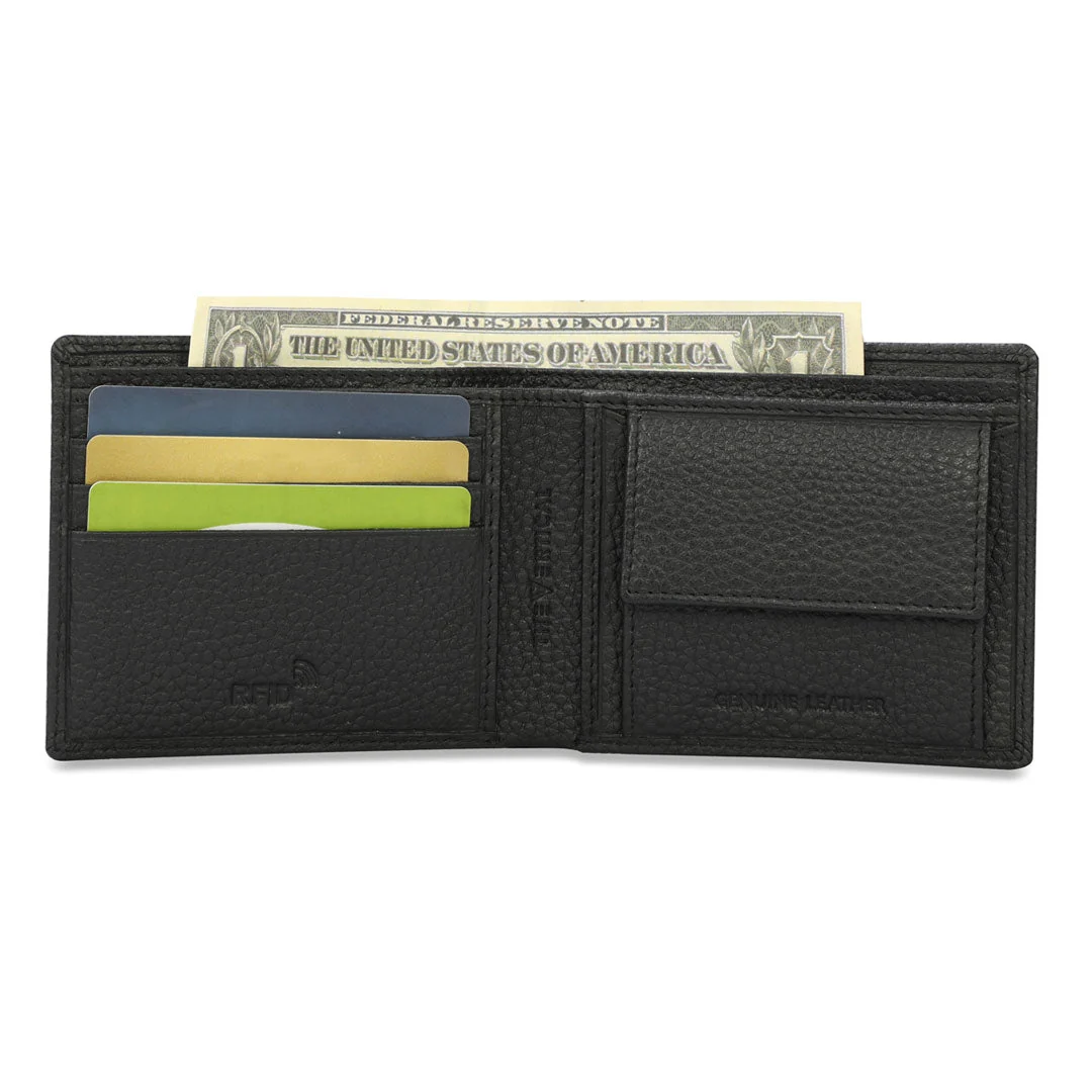 The Vertical Milenia Men's Leather Global Coin Wallet - Image 8