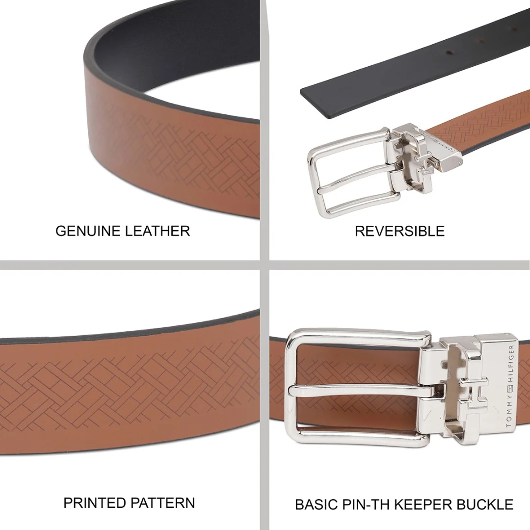 Tommy Hilfiger Abaco Men's Reversible Belt - Image 4