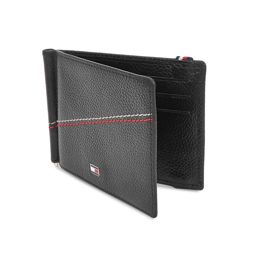 Tommy Hilfiger Adriel Men's Leather Moneyclip Wallet - Image 17