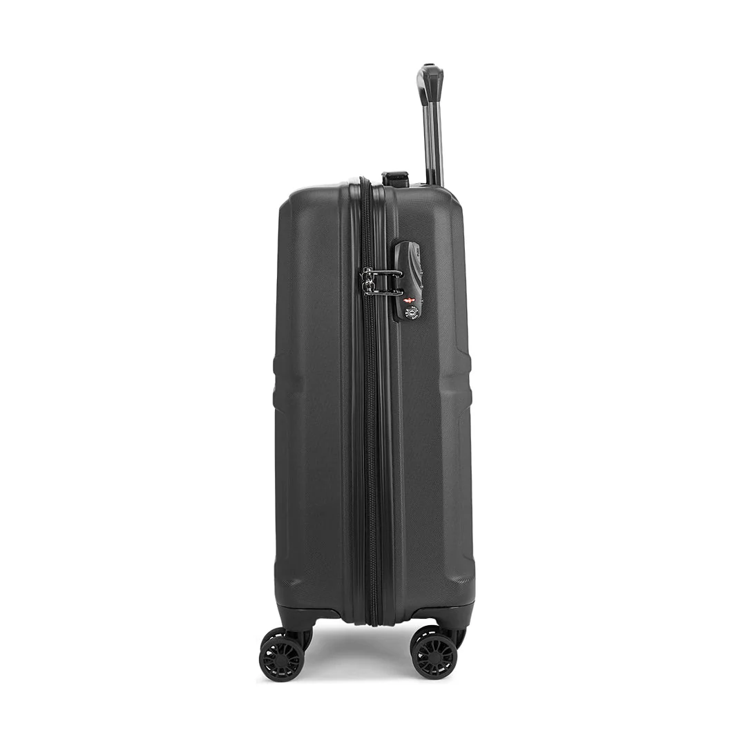 Tommy Hilfiger Alpha Hard Luggage Set of 2 Black (Mid + Cargo) - Image 6