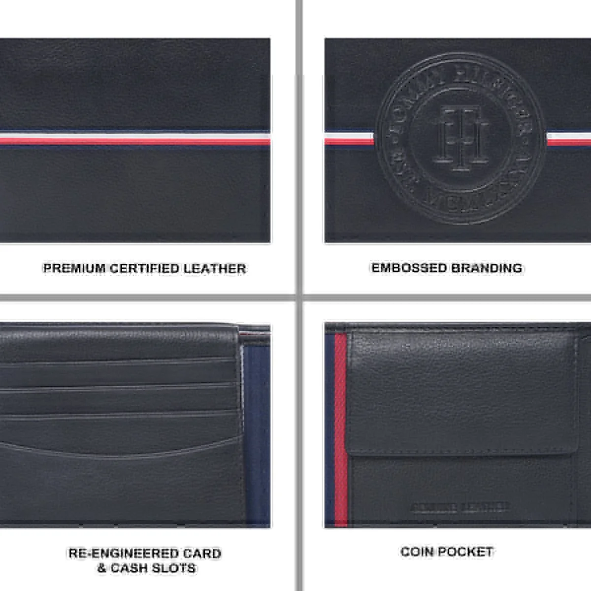 Tommy Hilfiger Alsek Men's Global Coin Wallet - Image 7