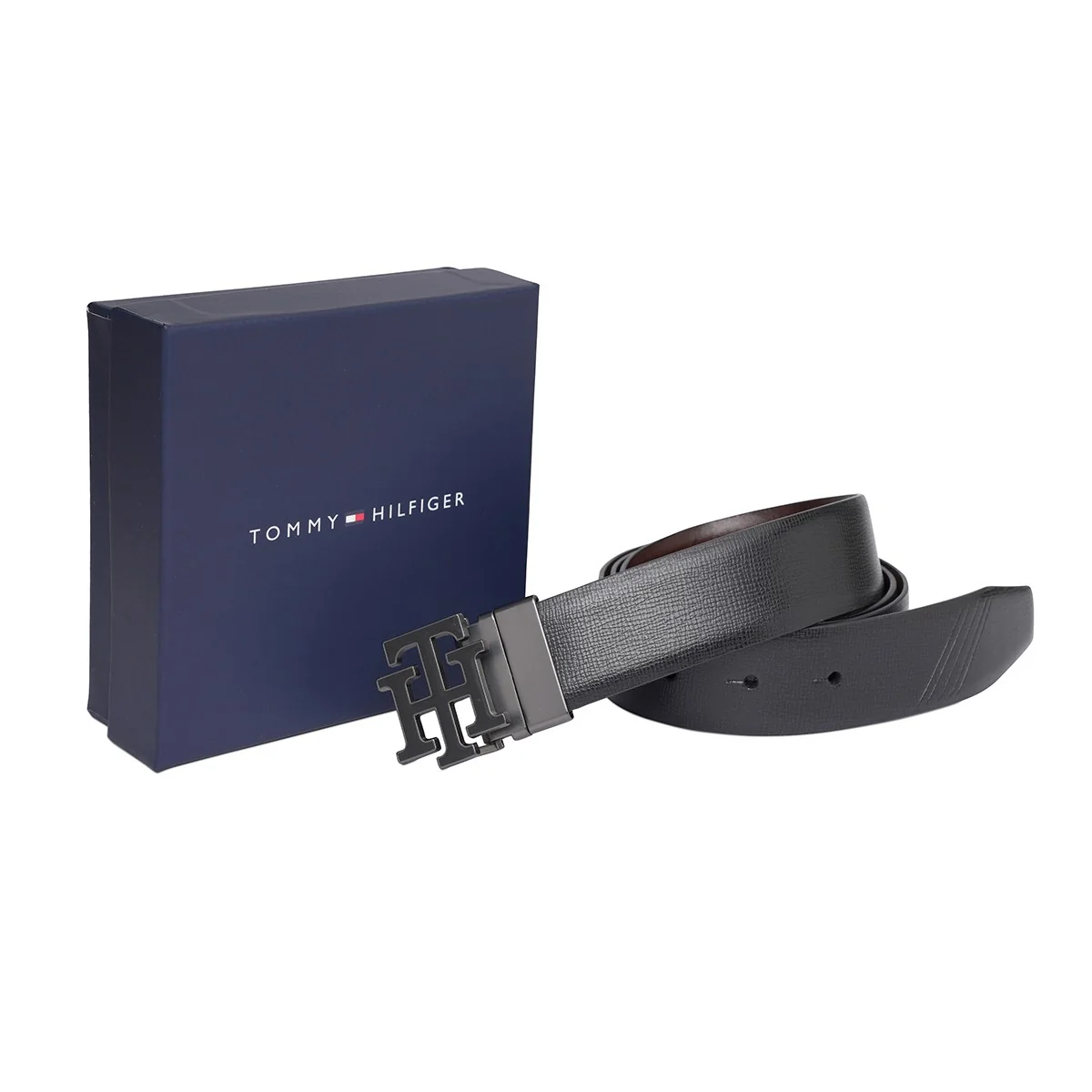Tommy Hilfiger Andros Men's Reversible Belt - Image 9