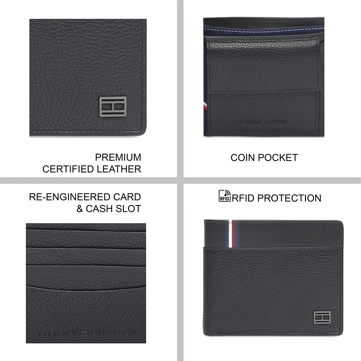 Tommy Hilfiger Anoixi Men's Global Coin Wallet - Image 8