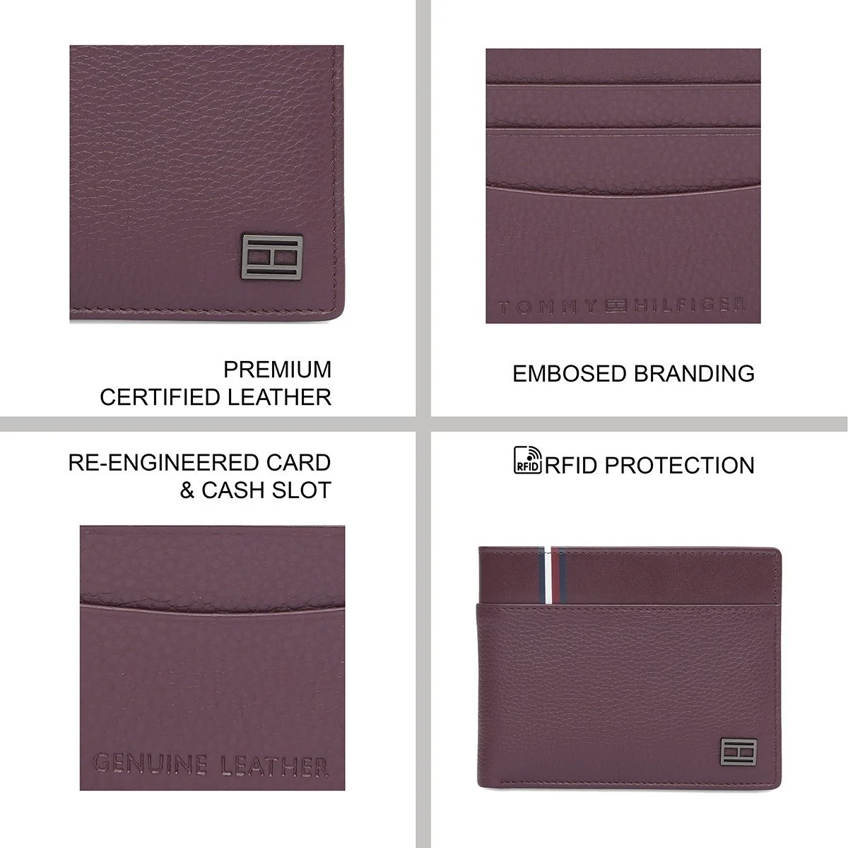 Tommy Hilfiger Anoixi Men's Passcase Wallet - Image 10