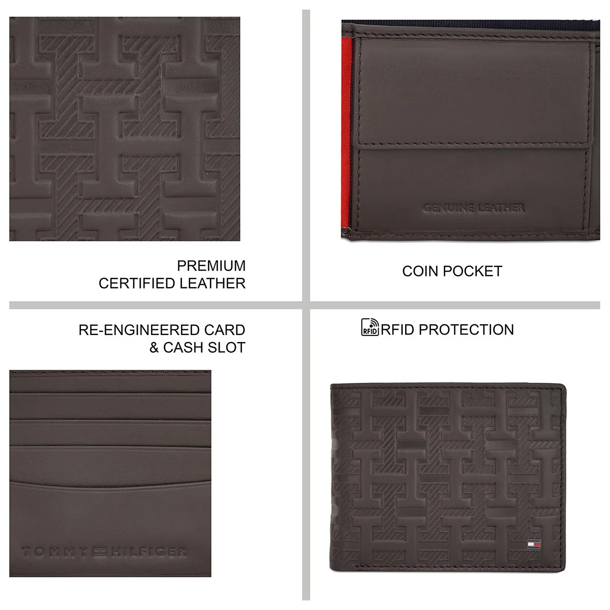 Tommy Hilfiger Antrin Men's Global Coin Wallet - Image 7