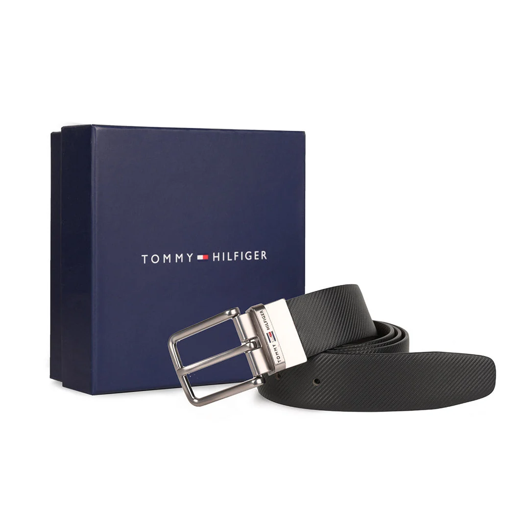 Tommy Hilfiger Archie Men's Reversible Leather Belt - Image 6
