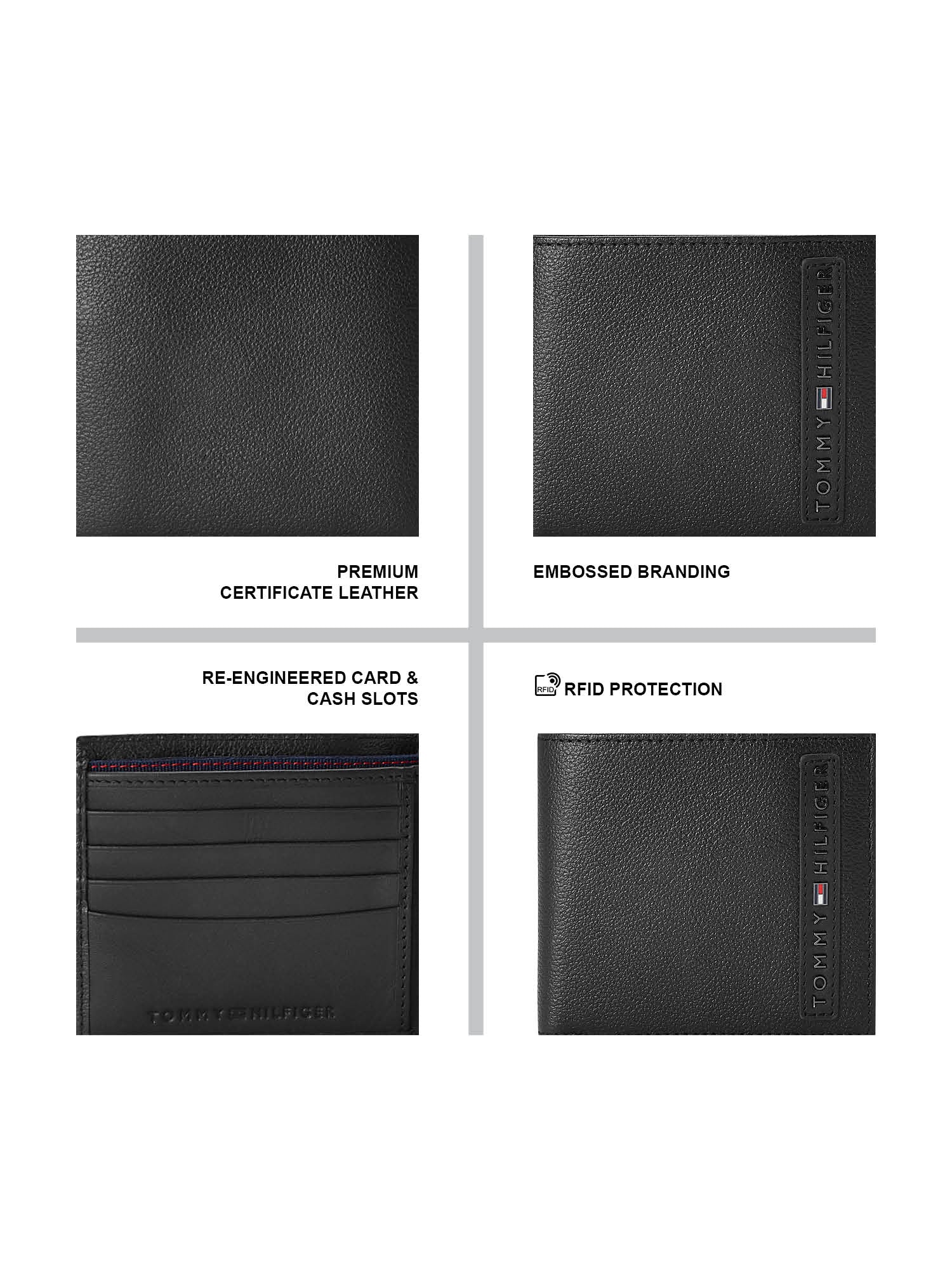 Tommy Hilfiger Arendal Men's Leather Global Coin Wallet - Image 4