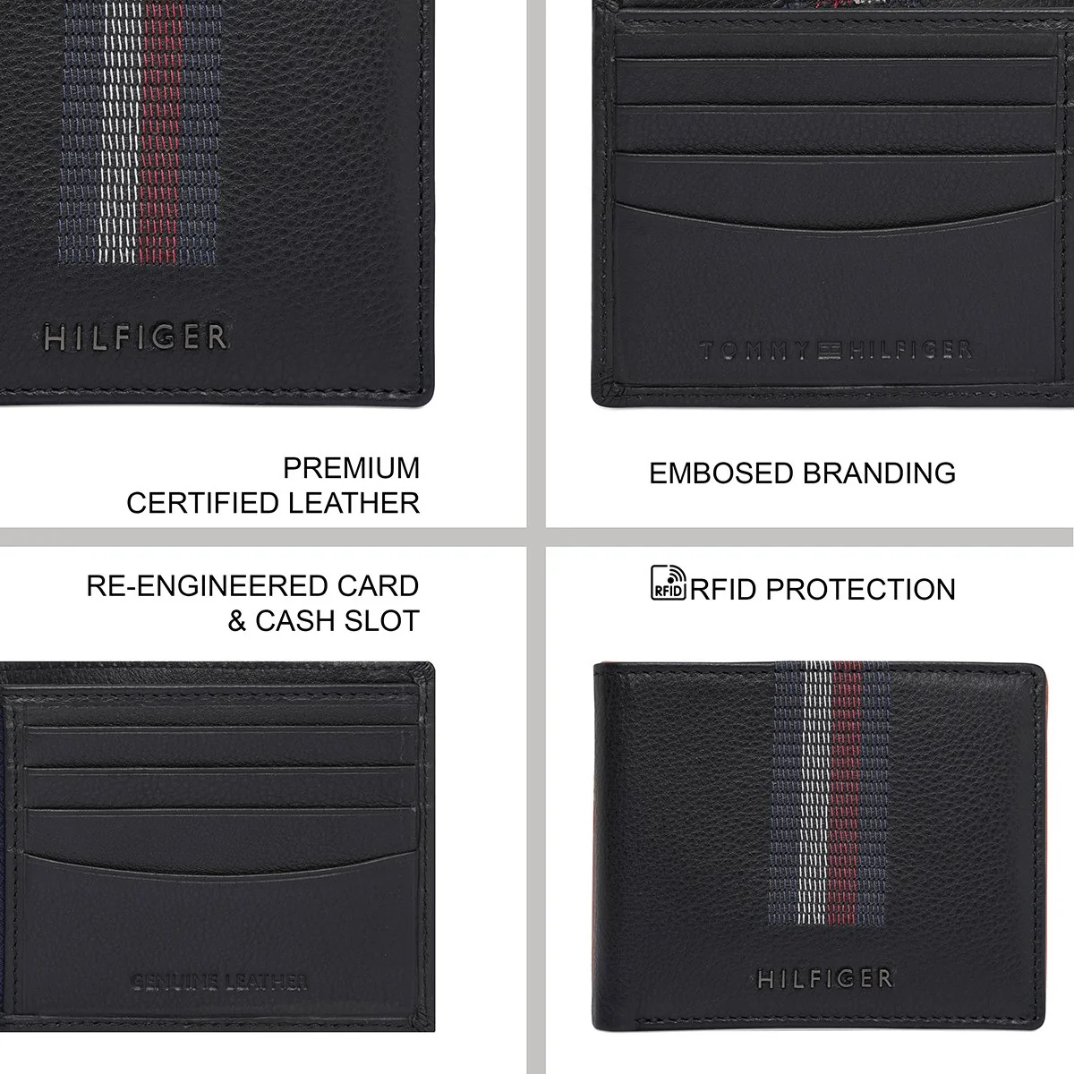 Tommy Hilfiger Astoria Men's Slimfold Wallet - Image 7