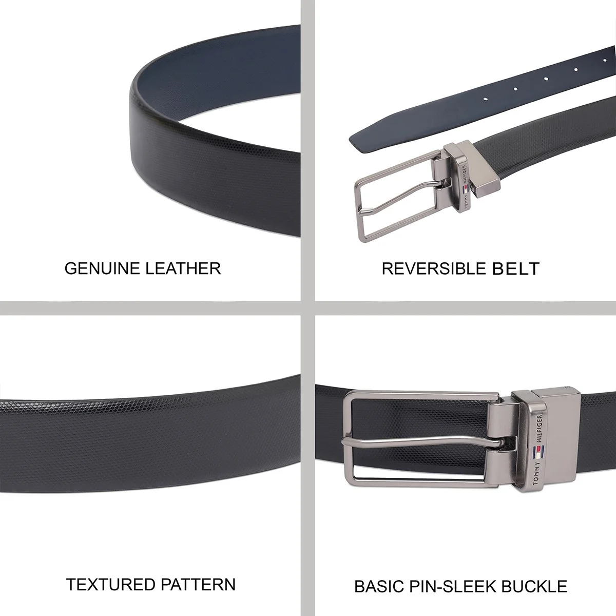 Tommy Hilfiger Barnes Men's Reversible Belt - Image 4
