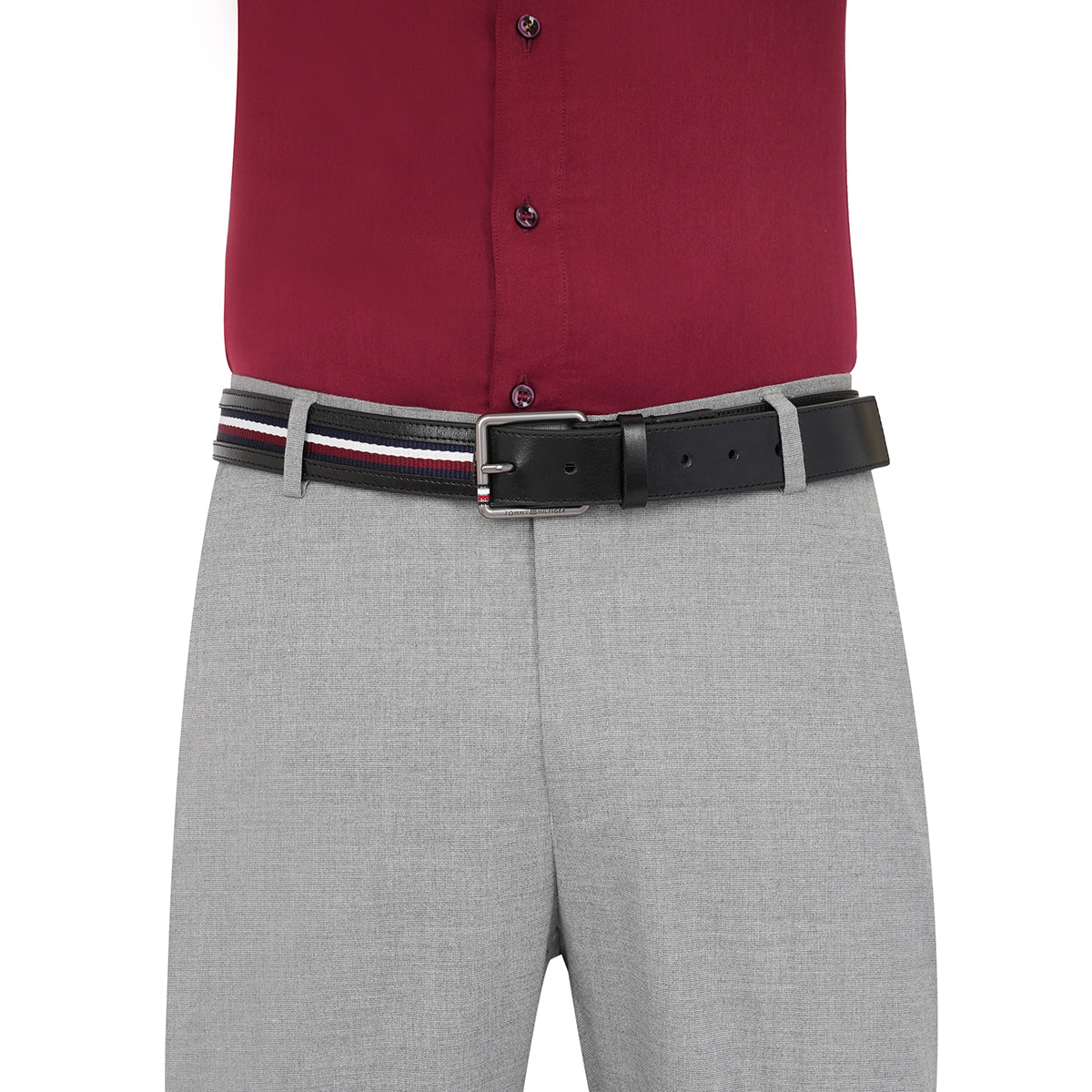 Tommy Hilfiger Barwick Men's Non Reversible Belt - Image 6