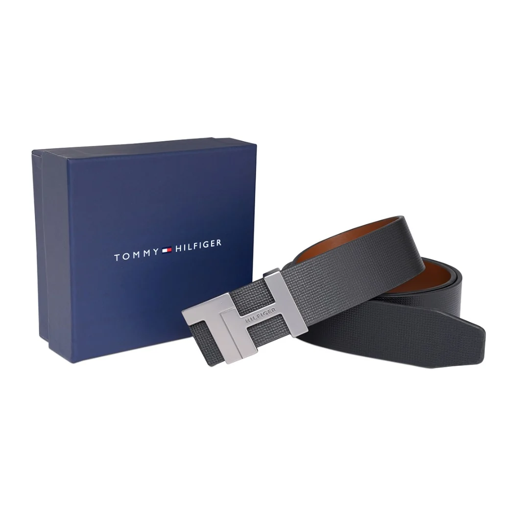 Tommy Hilfiger Bayley Men's Reversible Belt - Image 8