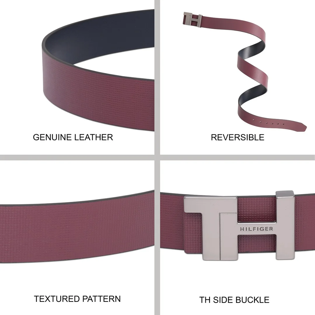 Tommy Hilfiger Bayley Men's Reversible Belt - Image 4