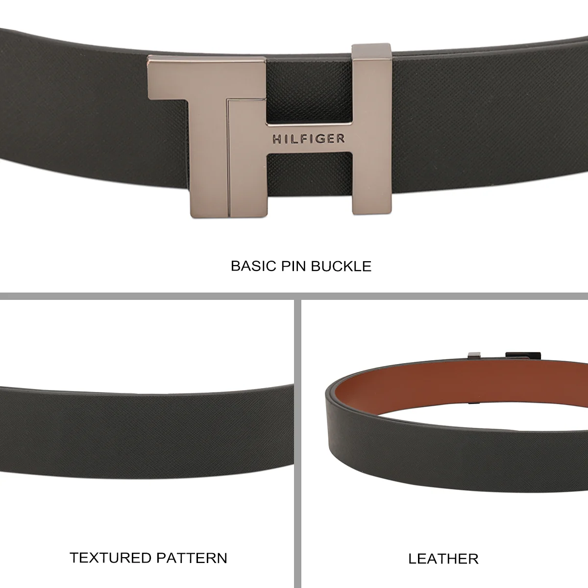 Tommy Hilfiger Belfield Men's Reversible Belt - Image 7