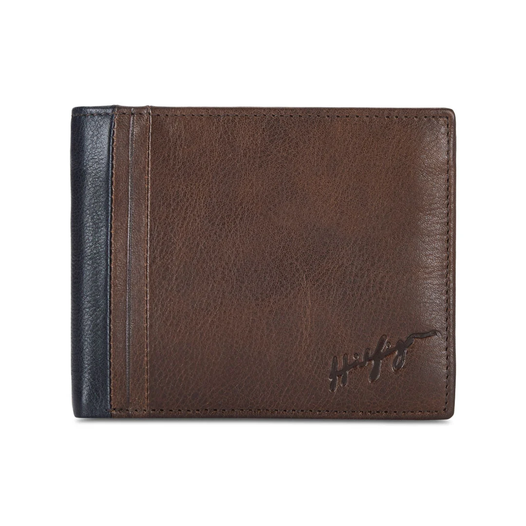 Tommy Hilfiger Brennen Men's Leather Global Coin Wallet
