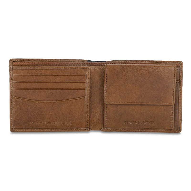 Tommy Hilfiger Brennen Men's Leather Global Coin Wallet - Image 9