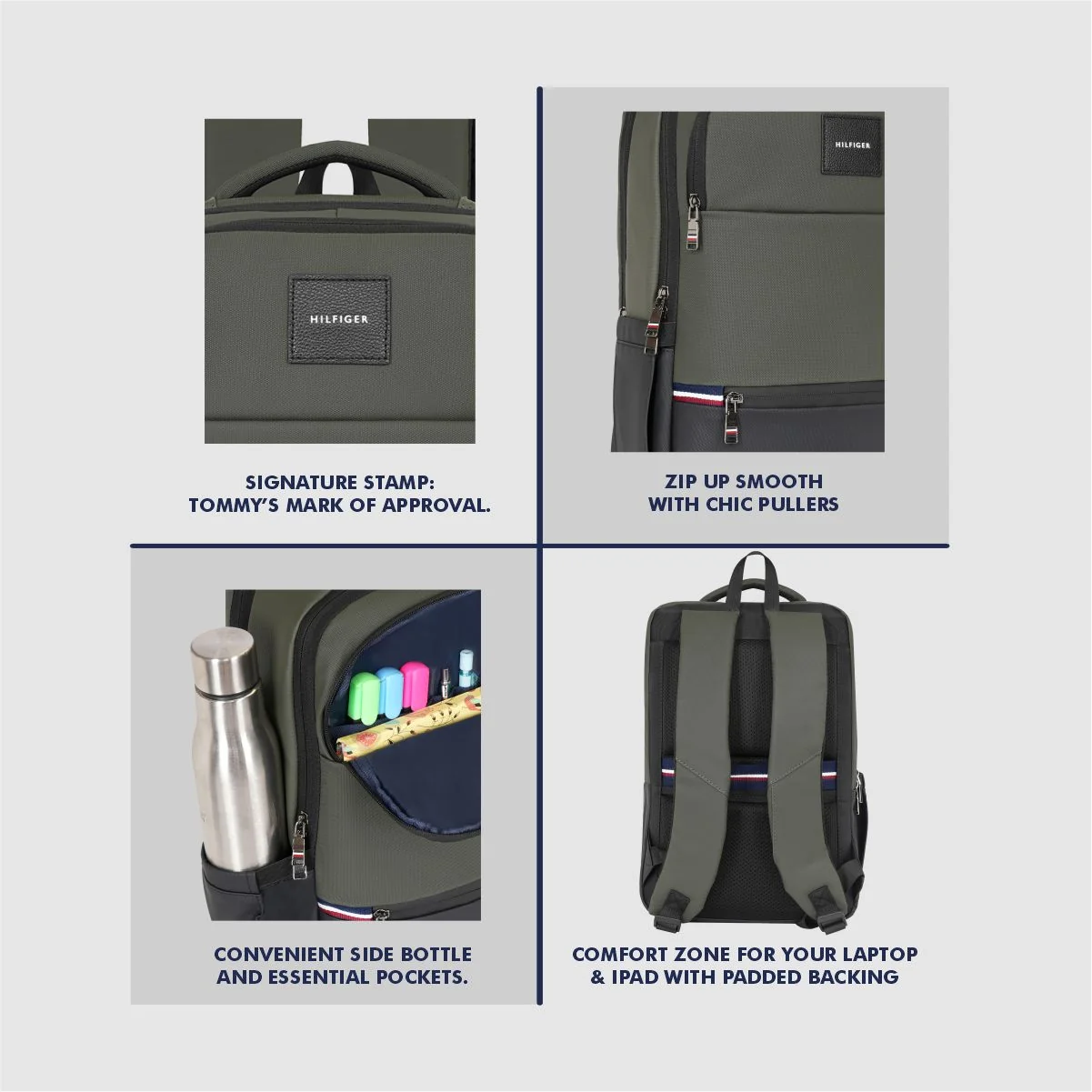 Tommy Hilfiger Britney Laptop Backpack - Image 5