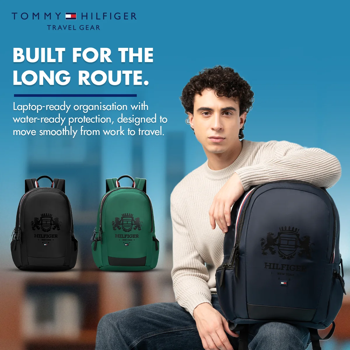 Tommy Hilfiger Bronson Laptop Backpack - Image 7