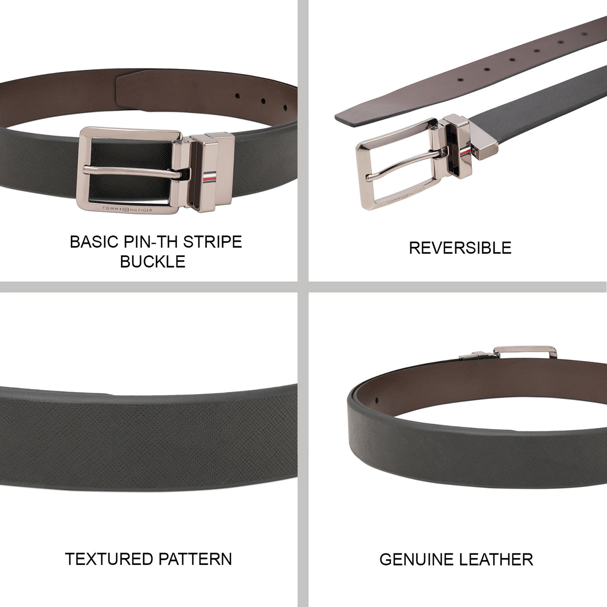 Tommy Hilfiger Brooklet Men's Reversible Belt - Image 7