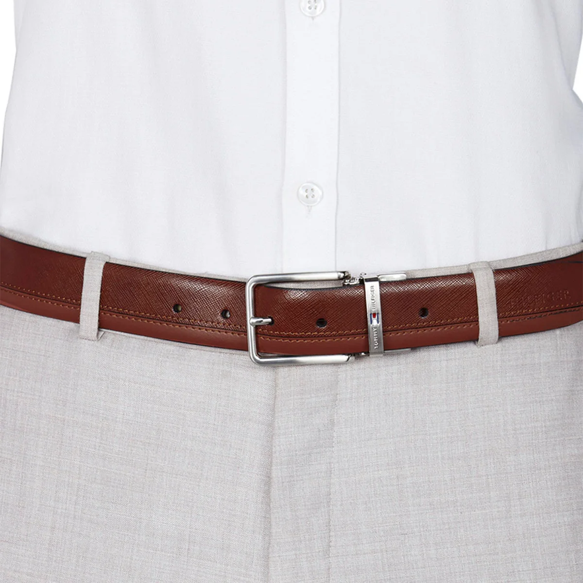 Tommy Hilfiger Cason Men's Reversible Belt - Image 5