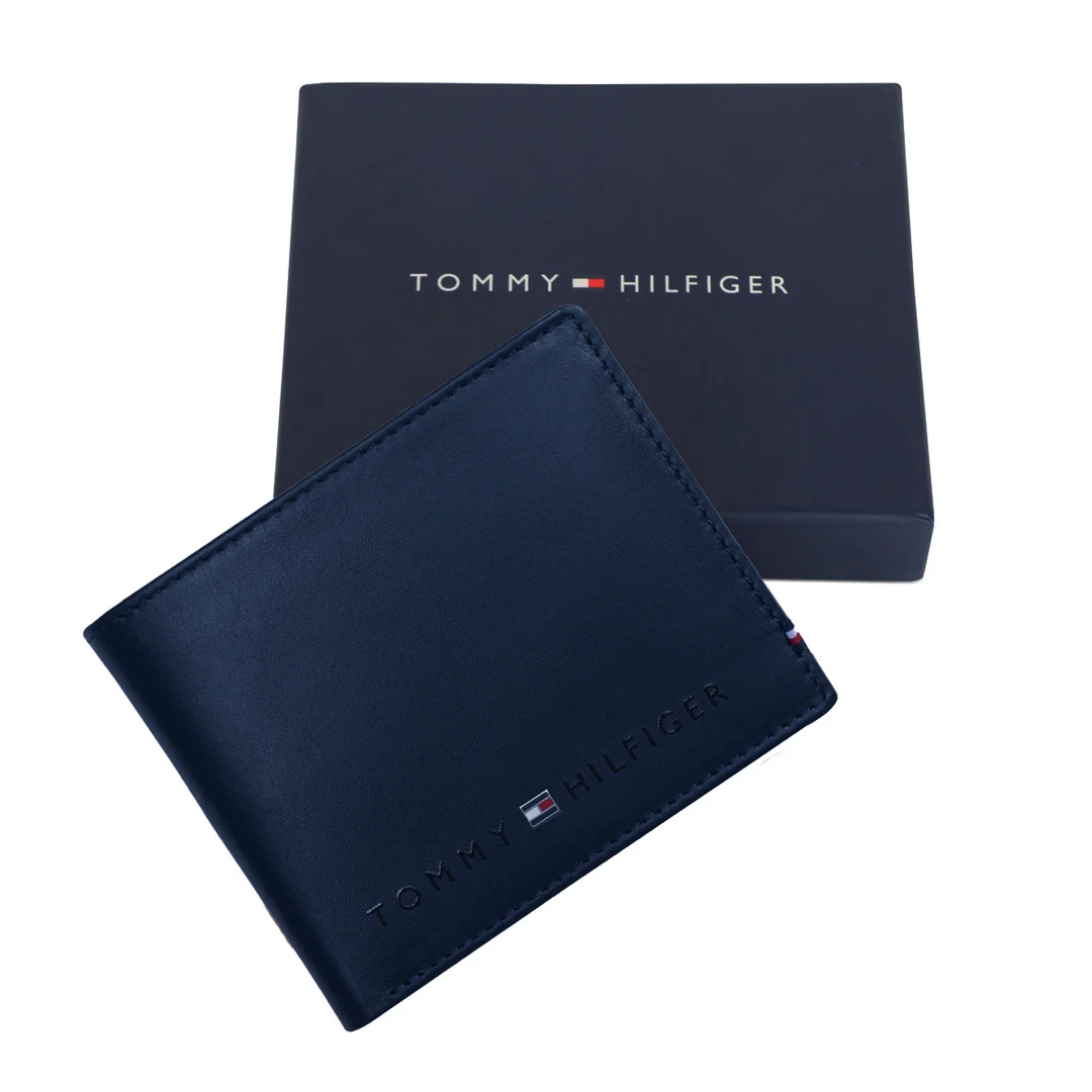 Tommy Hilfiger Cesare Men's Leather Global Coin Wallet - Image 7