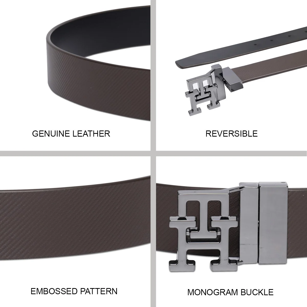 Tommy Hilfiger Clarence Men's Reversible Belt - Image 4