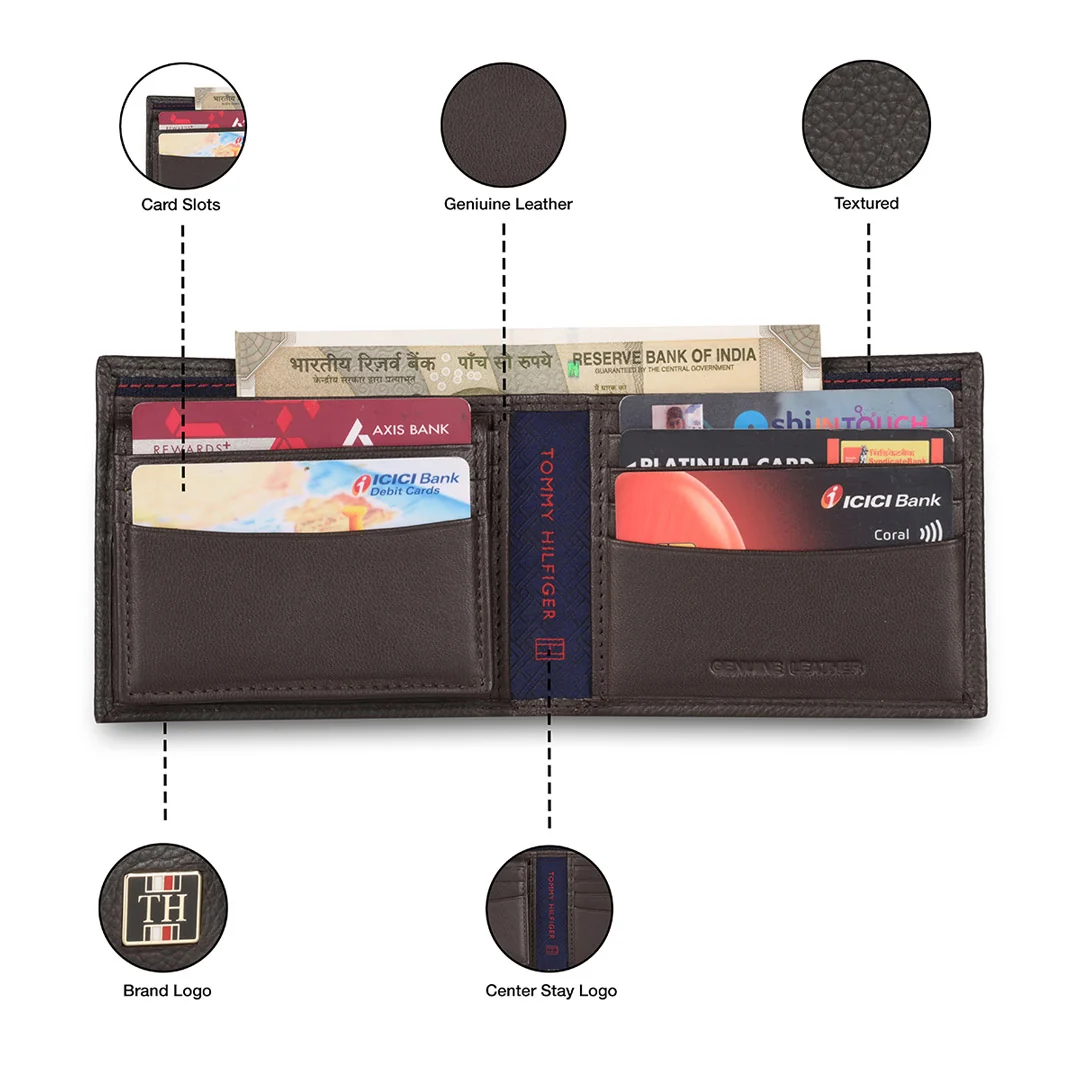 Tommy Hilfiger Cody Men's Leather Passcase Wallet - Image 20