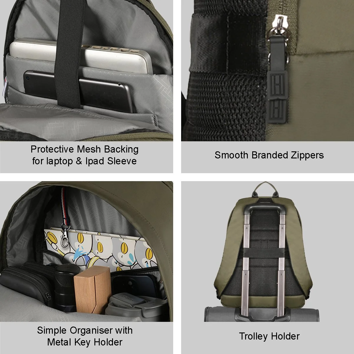Tommy Hilfiger Corning Laptop Backpack - Image 8