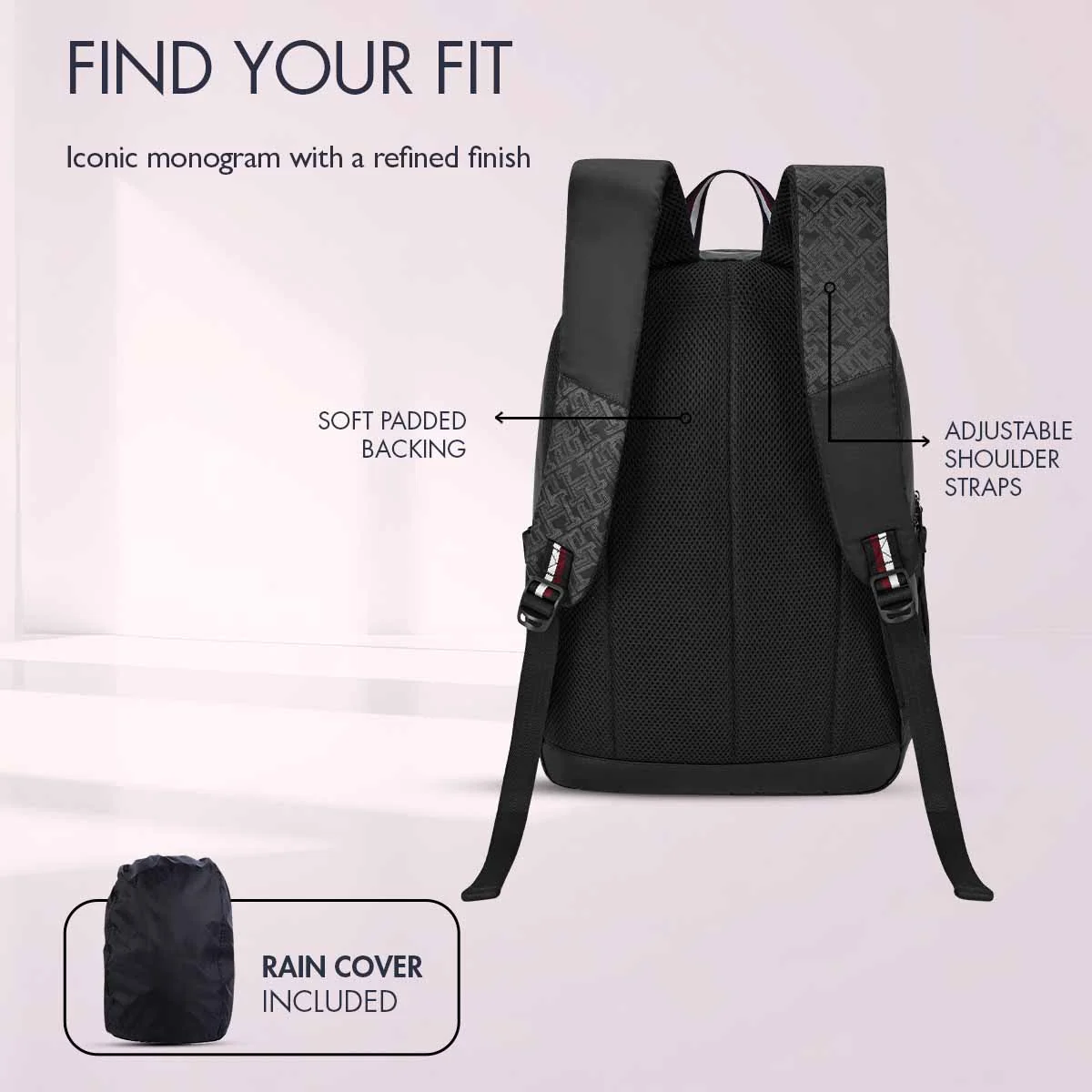 Tommy Hilfiger Crudle Non Laptop Backpack - Image 5