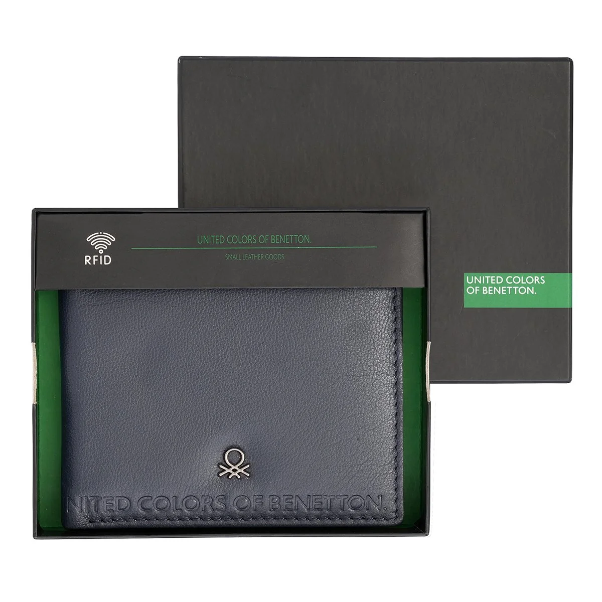 United Colors of Benetton Davle Men's Slimfold Wallet - Image 7