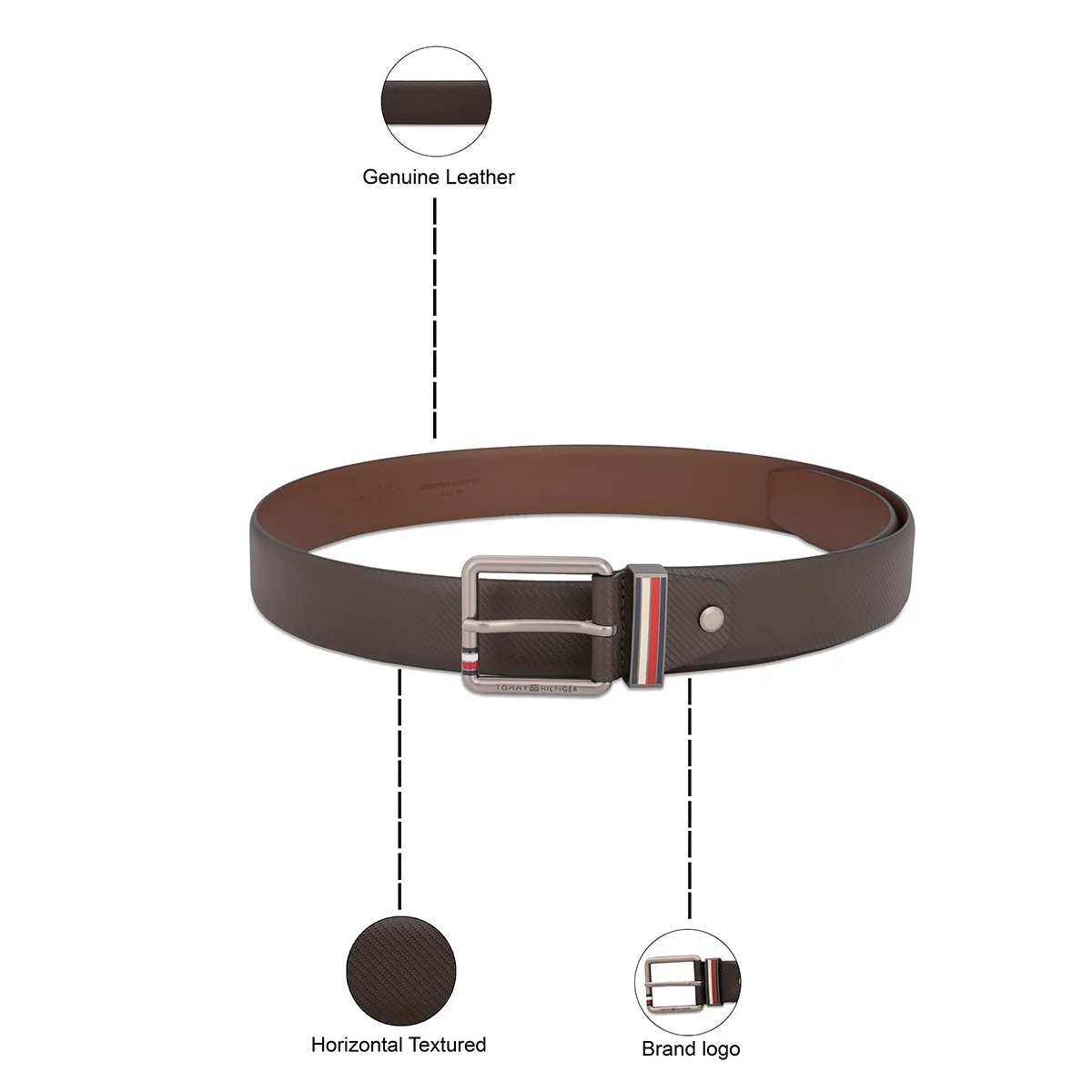 Tommy Hilfiger Delmar Non Reversible Belt - Image 7
