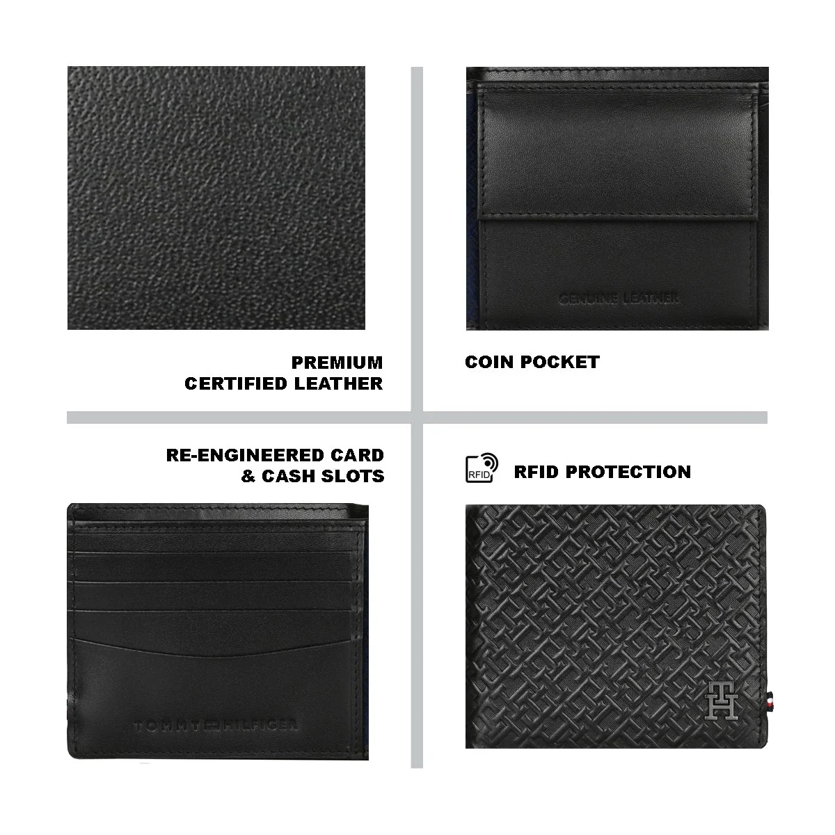Tommy Hilfiger Divernon Men's Global Coin Wallet - Image 8